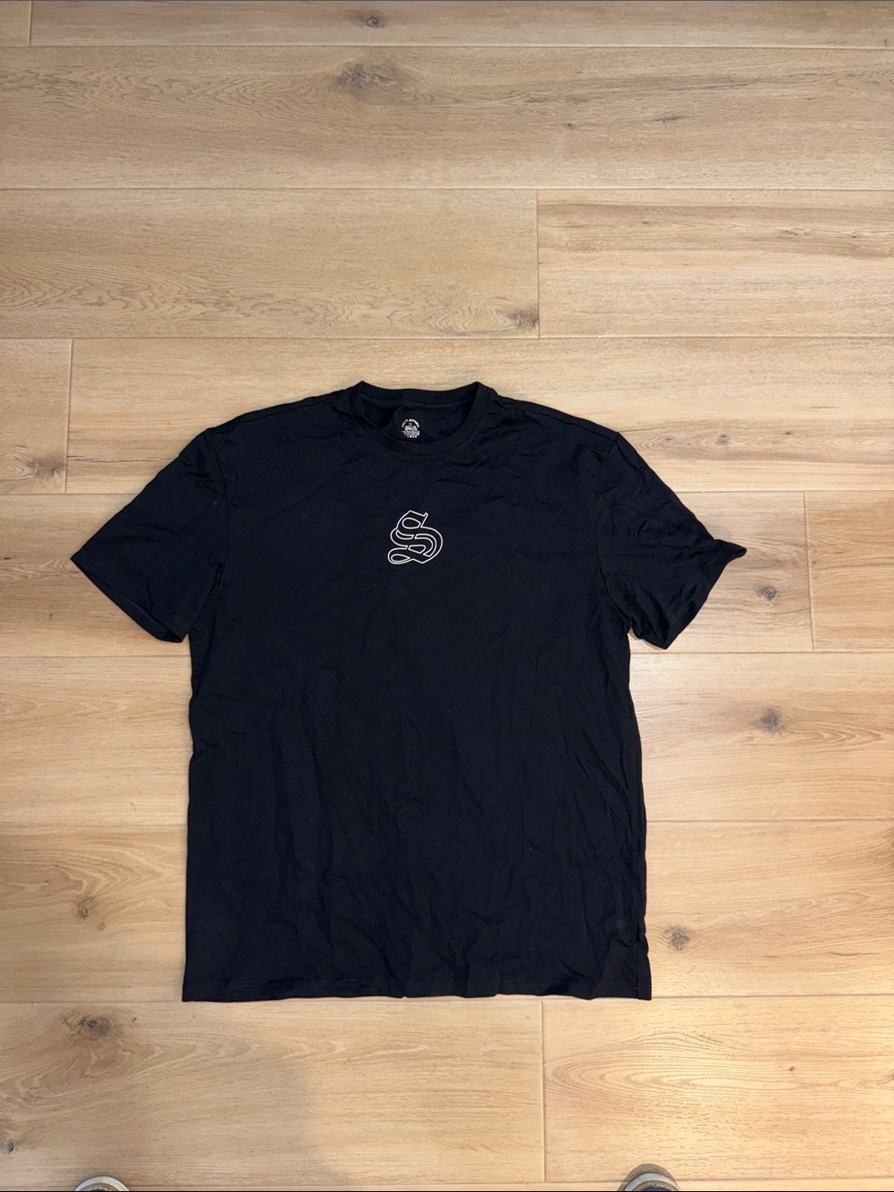 “Kobe- Mamba Mentality” Shield- Black Men's Graphic Tee with Center 'S' Logo